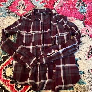 Paige flannel in XS. Worn twice!